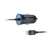 Kensington PowerBolt™ 2.4 Car Charger — Black, Auto, Cigar lighter, 1 m, Black