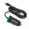 Kensington PowerBolt™ 2.4 Car Charger — Black, Auto, Cigar lighter, 1 m, Black