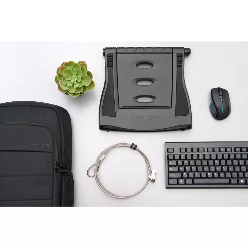 Kensington SmartFit Easy Riser Laptop Cooling Stand - Black