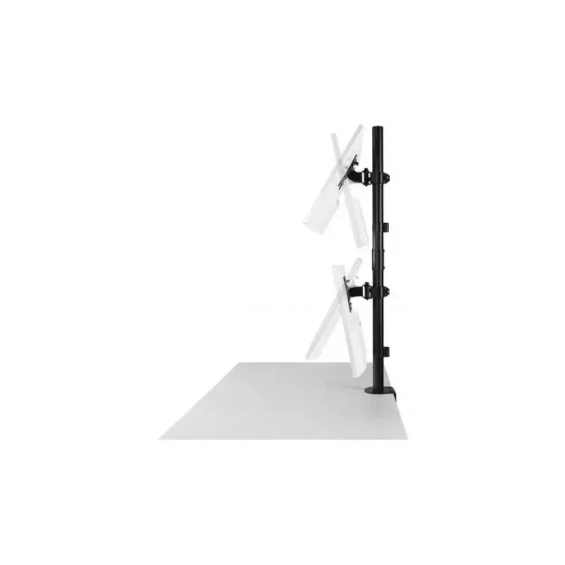 Kensington Vertical Stacking Dual Monitor Arm Clamp Mount 9 kg Capacity