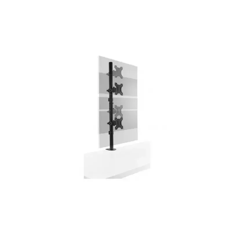 Kensington Vertical Stacking Dual Monitor Arm Clamp Mount 9 kg Capacity