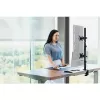 Kensington Vertical Stacking Dual Monitor Arm Clamp Mount 9 kg Capacity