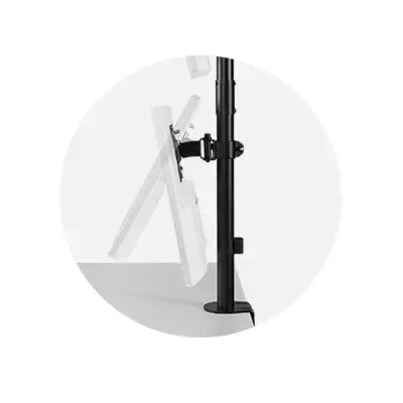 Kensington Vertical Stacking Dual Monitor Arm Clamp Mount 9 kg Capacity