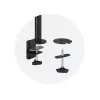 Kensington Vertical Stacking Dual Monitor Arm Clamp Mount 9 kg Capacity