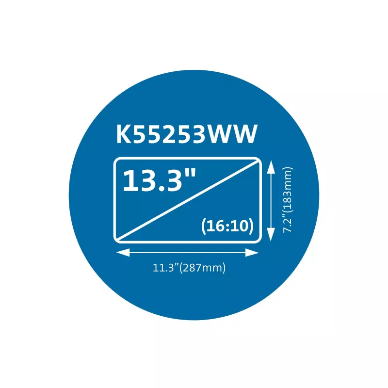 Kensington MagPro Magnetic Privacy Screen Filter for Laptops 13.3 inch (16:10)