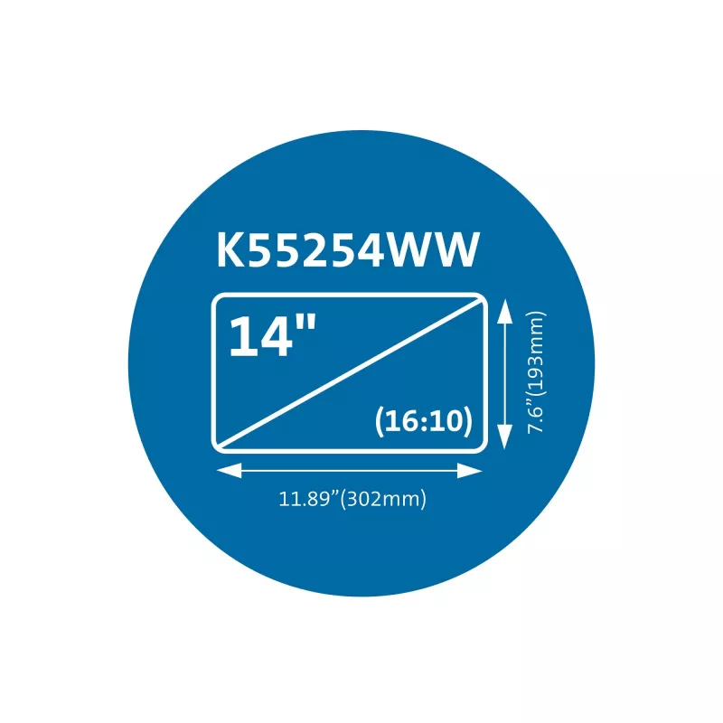 Kensington MagPro Magnetic Privacy Screen Filter for Laptops 14 inch (16:10)