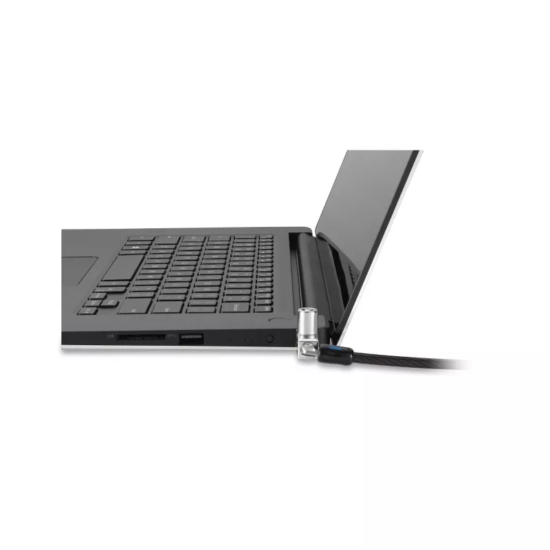 Kensington Slim N17 2.0 Keyed Dual Head Laptop Lock for Wedge-Shaped Slots