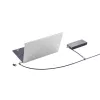 Kensington Slim N17 2.0 Keyed Dual Head Laptop Lock for Wedge-Shaped Slots
