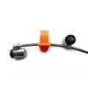 Kensington MicroSaver® Keyed Twin Laptop Lock, 2.2 m, Round key, Steel