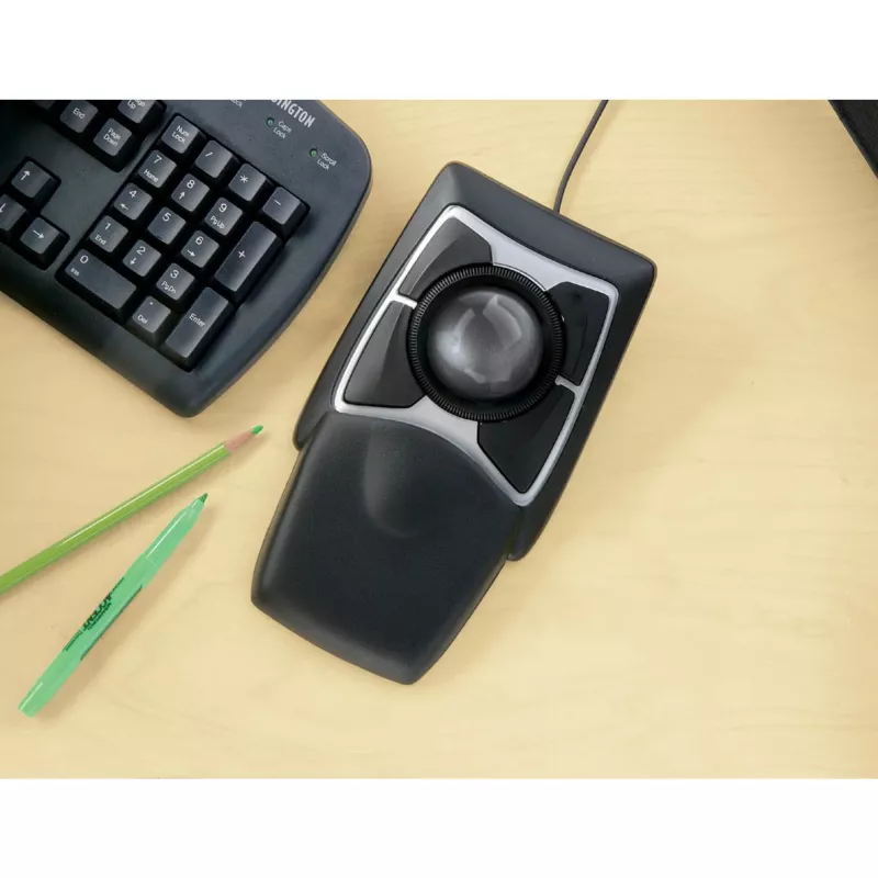 Trackball Kensington Expert Mouse Wired Optical USB Type-A