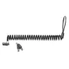Kensington NANO PORTABLE KEYED LOCK KD, 2.3 m, Key, Black