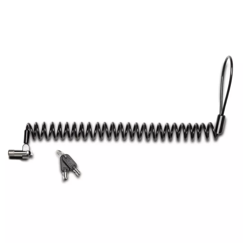 Kensington NANO PORTABLE KEYED LOCK KD, 2.3 m, Key, Black