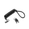 Kensington NANO PORTABLE KEYED LOCK KD, 2.3 m, Key, Black