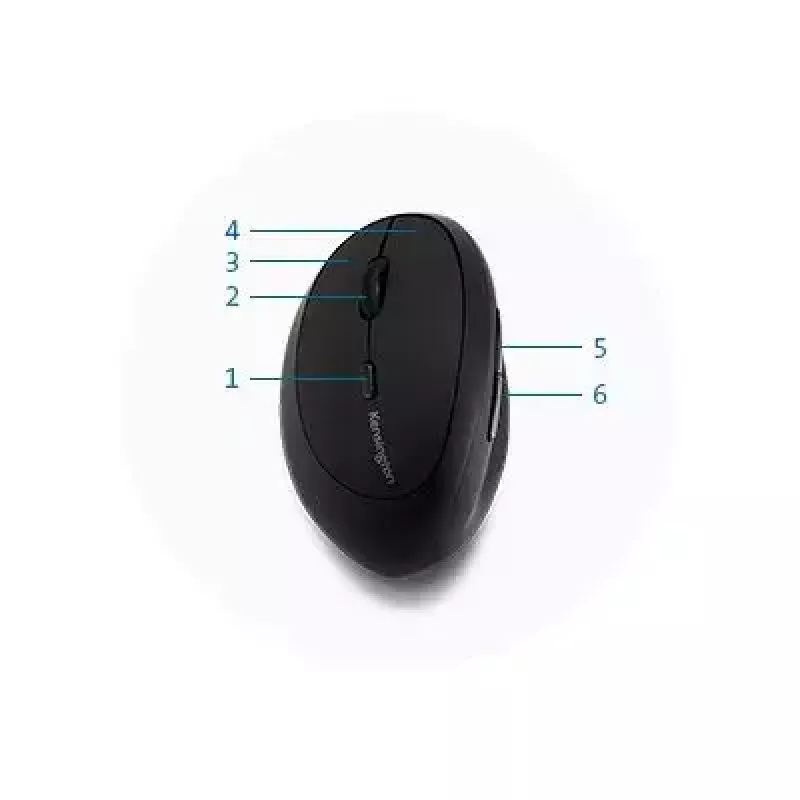 Mouse Kensington Pro Fit Left Handed Ergo Wireless RF Wireless