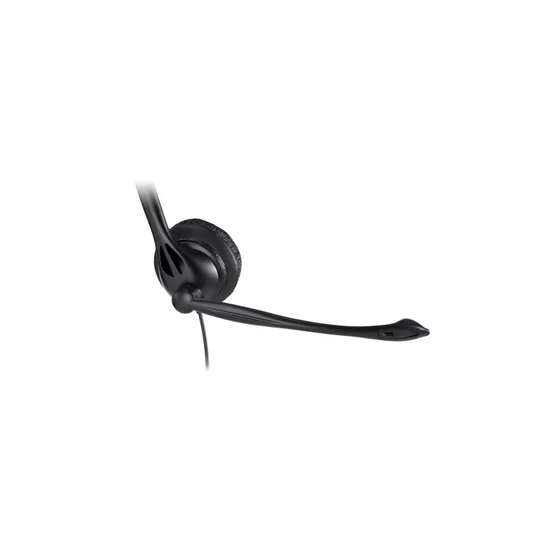 Kensington USB Mono Headset with Inline Controls, Wired, Office/Call center, Headset, Black
