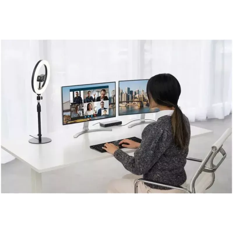 Ceiling mount Kensington A1010 Telescoping Desk Stand