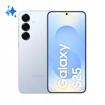 Smartphone Samsung Galaxy S25 — 6.2 inch AMOLED, 12 GB RAM, 128 GB, 50 MP triple camera, 5G, IP68, Blue