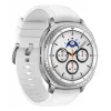 Samsung Galaxy Watch 8 Classic 3.3 cm (1.3 inch) AMOLED 46 mm Digital 438 x 438 pixels Touchscreen Silver Wi-Fi GPS (satellite)