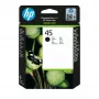 HP 45 Large Black Original Ink Cartridge, Black, 1 pc(s), 930 pages