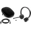 HP UC Wireless Duo Headset, Wireless, Office/Call center, 310 g, Headset, Black