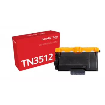 Everyday™ Black Toner by Xerox compatible with Brother TN3512, Extra High capacity