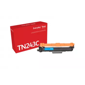 Everyday™ Cyan Toner by Xerox compatible with Brother TN-243C, Standard capacity