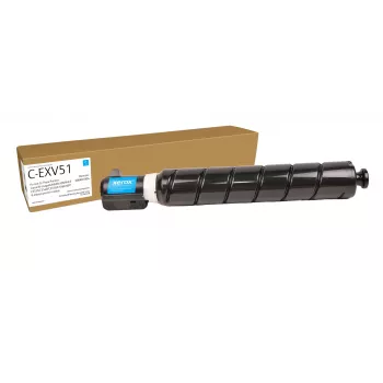 Everyday™ Cyan Remanufactured Toner by Xerox compatible with Canon C-EXV51 (0482C002), Standard capacity