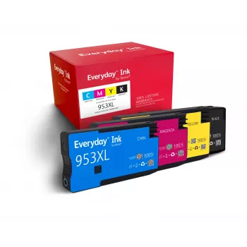 Everyday™ Multipack Ink by Xerox compatible with HP HP953XL (HP953XL MULTIPACK), High capacity