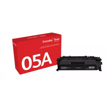 Everyday™ Black Toner by Xerox compatible with HP 05A (CE505A), Standard capacity