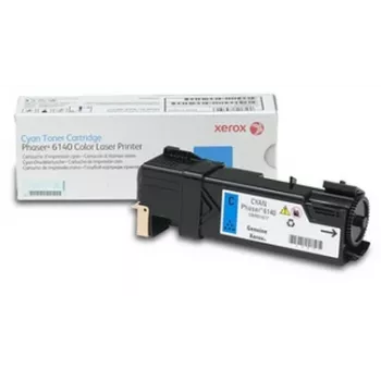 Xerox Cyan Toner Cartridge, Phaser 6140-D, 2000 pages, Cyan, 1 pc(s)