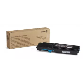 Xerox Genuine WorkCentre® 6655/6655i Cyan High capacity Toner Cartridge (7500 Pages) - 106R02744
