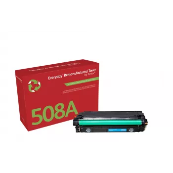 Everyday™ Cyan Remanufactured Toner by Xerox compatible with HP 508A (CF361A), Standard capacity