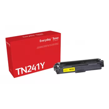 Everyday™ Yellow Toner by Xerox compatible with Brother TN241Y, Standard capacity