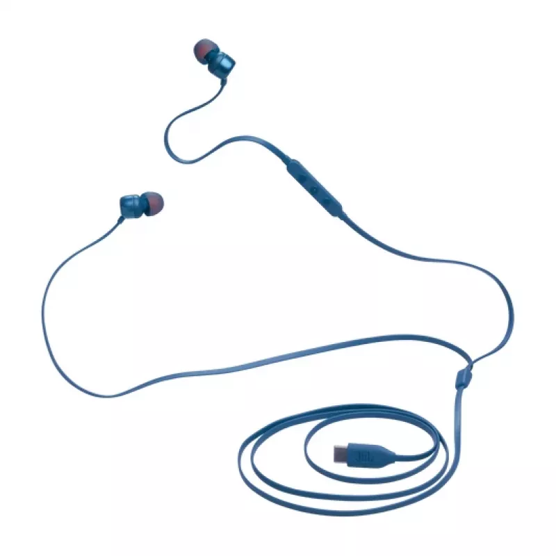 JBL Tune 310C USB Headset Wired In-ear Calls/Music USB Type-C Blue