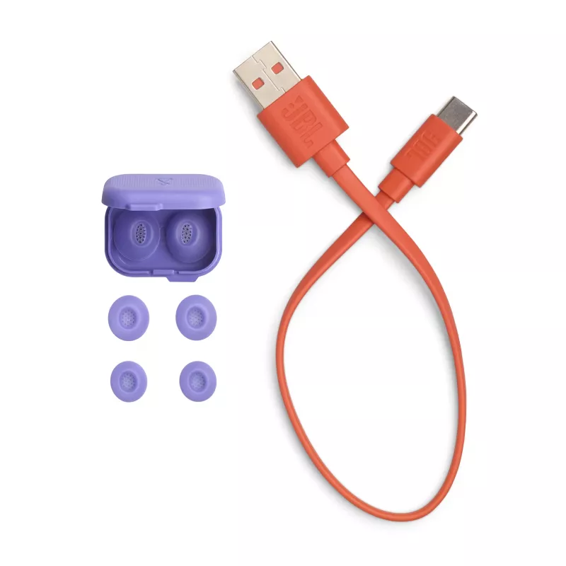 JBL Tune Flex 2 Ghost Edition Headset True Wireless Stereo (TWS) In-ear Calls/Music Bluetooth Purple