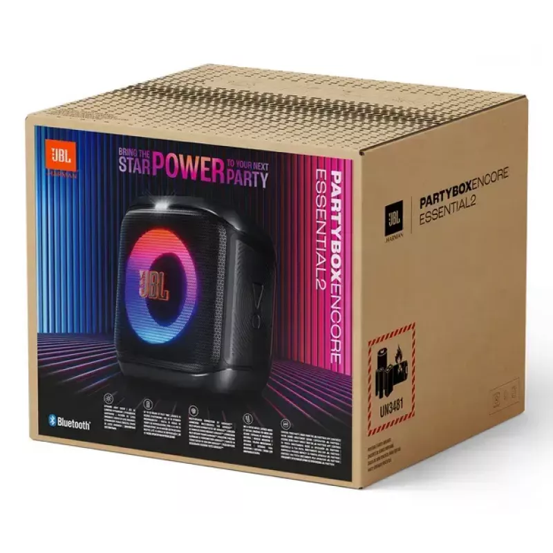 JBL PartyBox Encore Essential 2 Party speaker Black 100 W