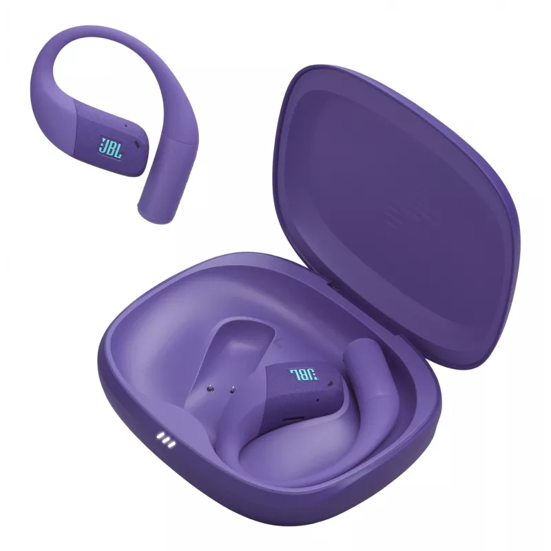 Headset JBL Endurance Zone Wireless Open-ear Sports Bluetooth — Purple, 20–20000 Hz, 89.6 g