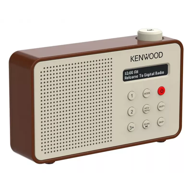 Kenwood CRM25DABT Portable Digital Mocha