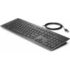 HP USB Premium Keyboard, Full-size (100%), Wired, USB, Membrane, Black