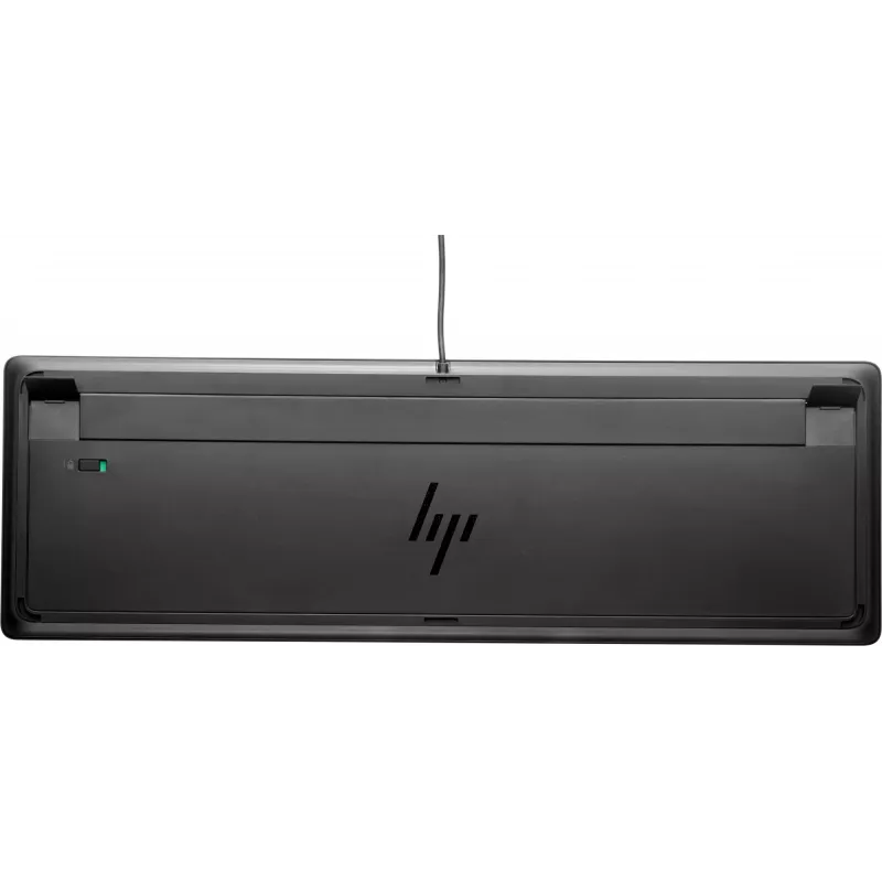 HP USB Premium Keyboard, Full-size (100%), Wired, USB, Membrane, Black