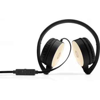 HP Stereo Headset H2800 (Black w. Silk Gold), Wired, Calls/Music, 125 g, Headset, Black, Gold