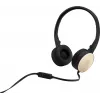 HP Stereo Headset H2800 (Black w. Silk Gold), Wired, Calls/Music, 125 g, Headset, Black, Gold
