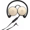 HP Stereo Headset H2800 (Black w. Silk Gold), Wired, Calls/Music, 125 g, Headset, Black, Gold