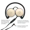 HP Stereo Headset H2800 (Black w. Silk Gold), Wired, Calls/Music, 125 g, Headset, Black, Gold