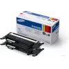 Toner cartridges 2-pack, Samsung CLT-P4092B, Black, 1,500 pages per cartridge