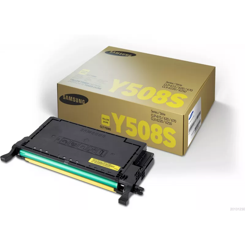 Yellow Toner Cartridge Samsung CLT-Y5082S — Colour laser, 2000 pages, 1 pc