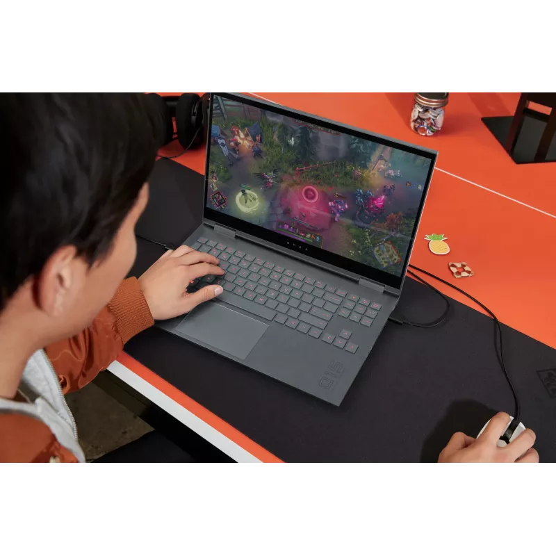 HP OMEN by Reactor Mouse, Right-hand, Optical, USB Type-A, 16000 DPI, 0.2 ms, Black