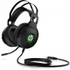 HP Pavilion Gaming Headset 600, Wired, Gaming, 360 g, Headset, Black, Green