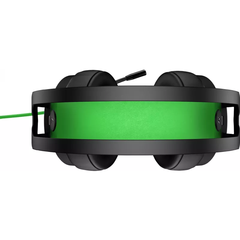 HP Pavilion Gaming Headset 600, Wired, Gaming, 360 g, Headset, Black, Green