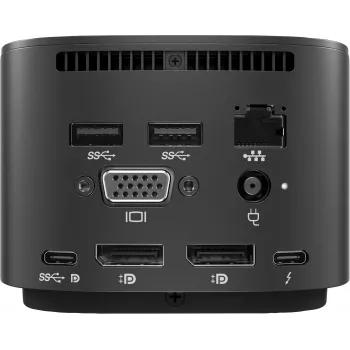 HP Thunderbolt Dock G2 with Combo Cable, Wired, Thunderbolt, Black, Kensington, China, HP